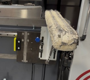 Nouveau outillage de la plieuse